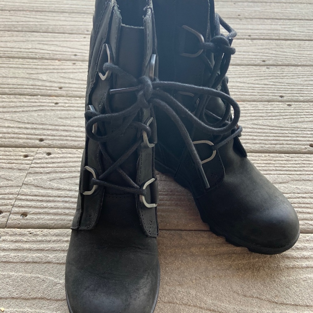 Sorel Joan of Arctic Wedge Black
